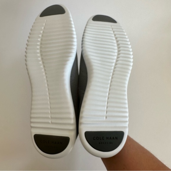 Cole Haan 2.ZeroGrand Stitchlite Knit Wingtip Ironstone Vapor Gray White 13 NIB - Picture 13 of 16